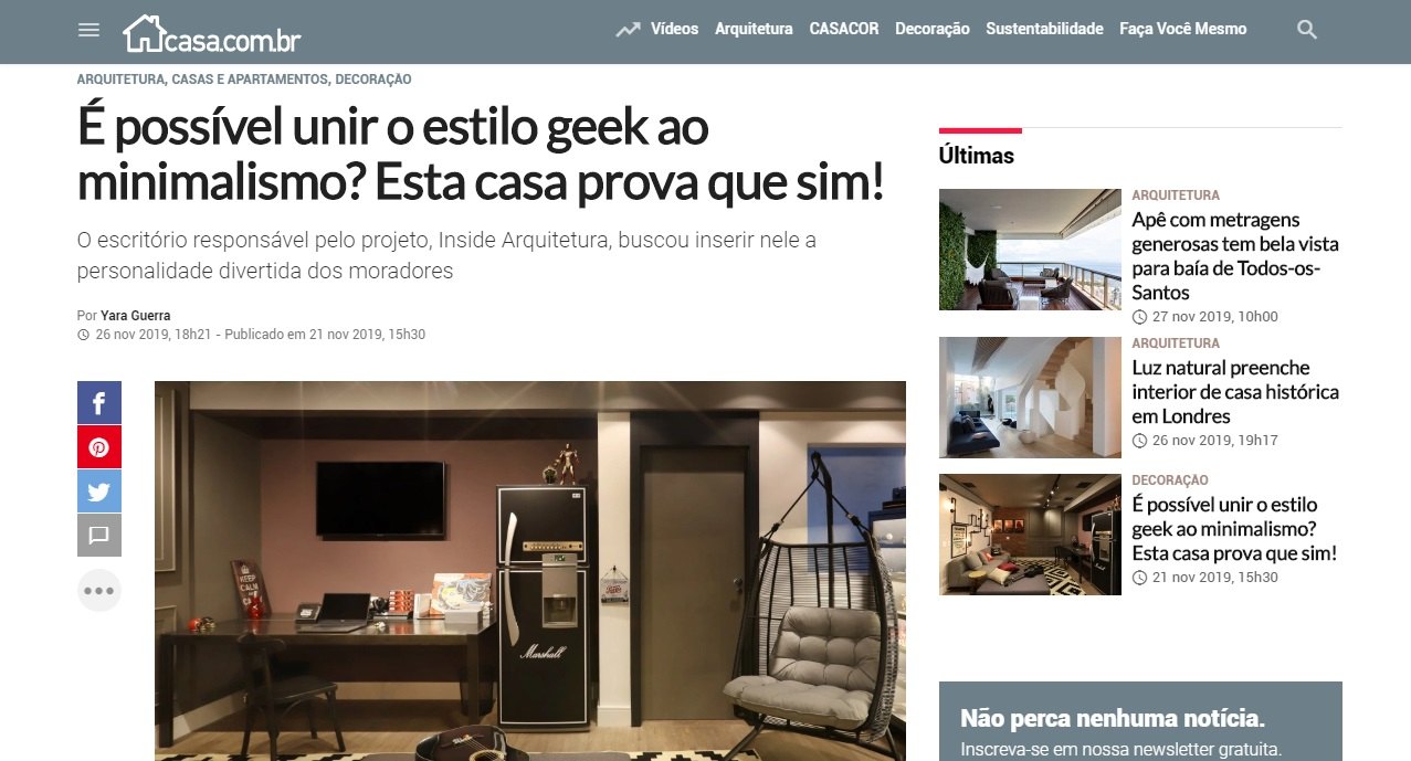 Recorte de matéria: Casa · Abril