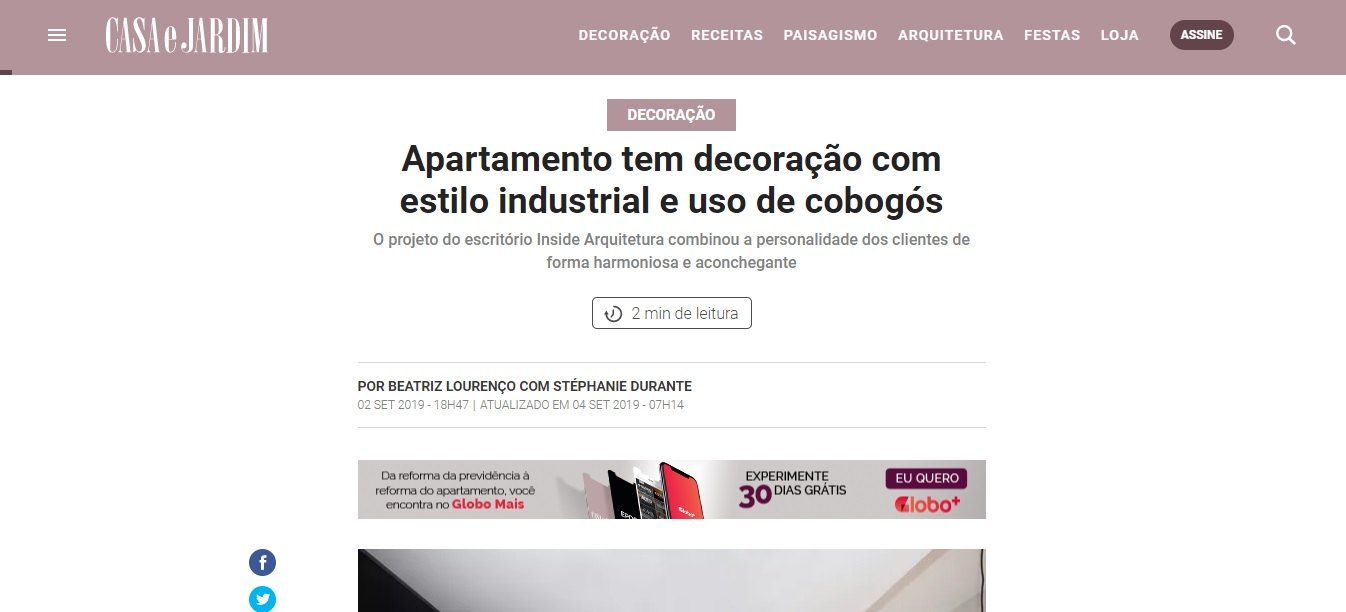 Recorte de matéria: Casa & Jardim