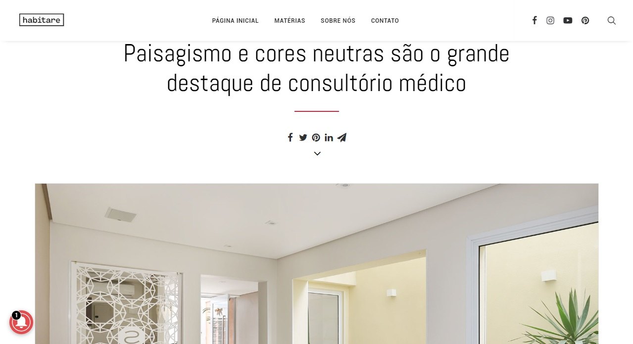 Recorte de matéria: Revista Habitare
