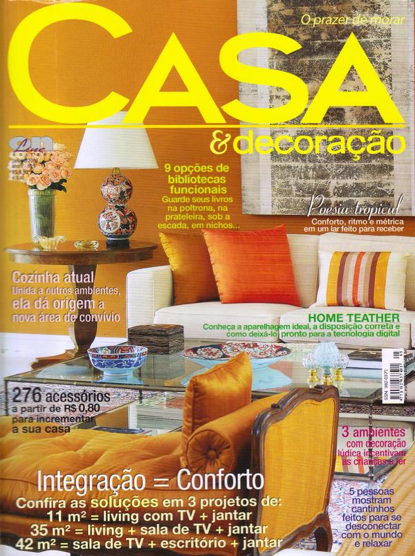 Matéria da INSIDE publicada na revista Casa e Decoração