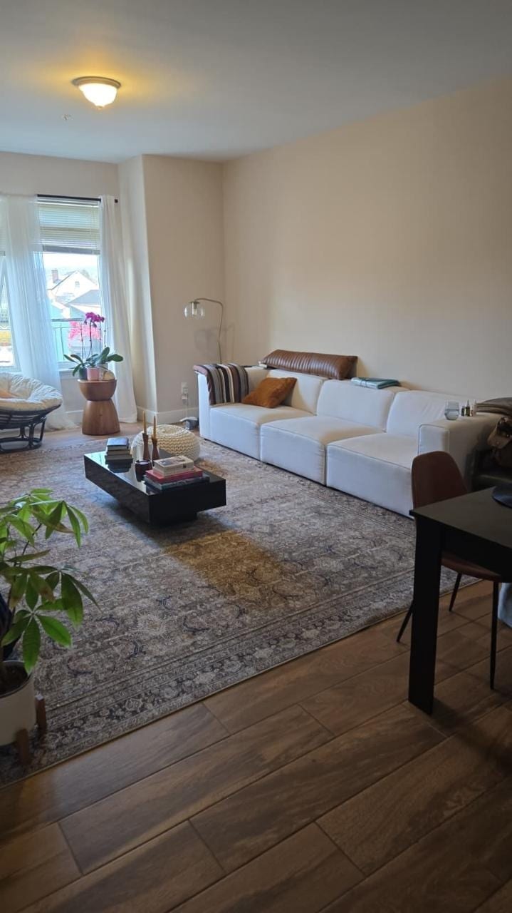 Living room before the project, New Jersey, USA