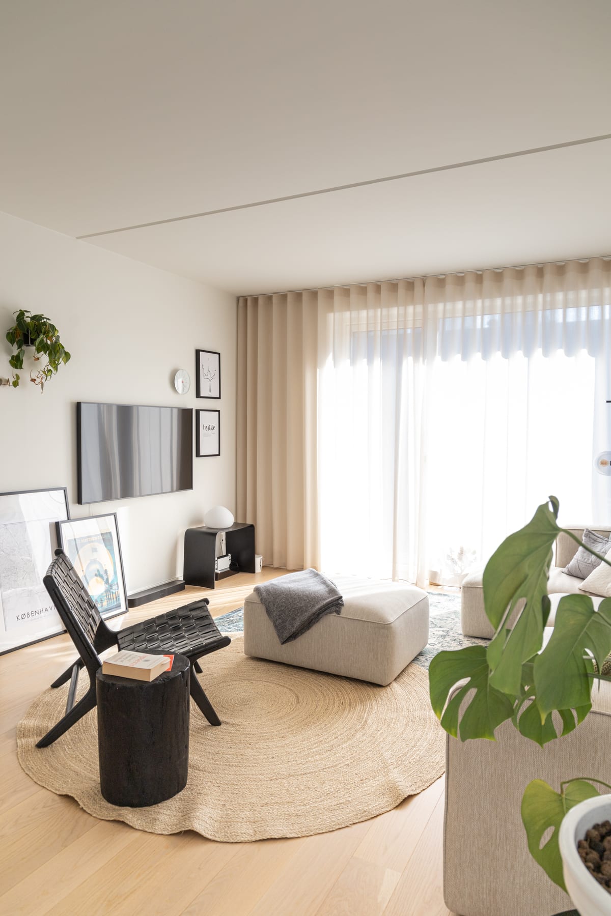 Copenhague-CM · O estar em camadas: fibra, juta e luz nórdica, projeto INSIDE remoto em Copenhague, 2022